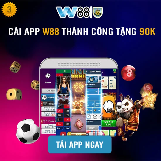 tải app w88 nhận 90k